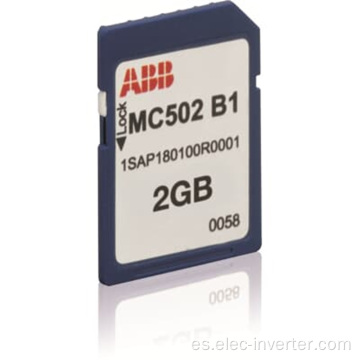 Tarjeta de memoria PLC ABB MC502
